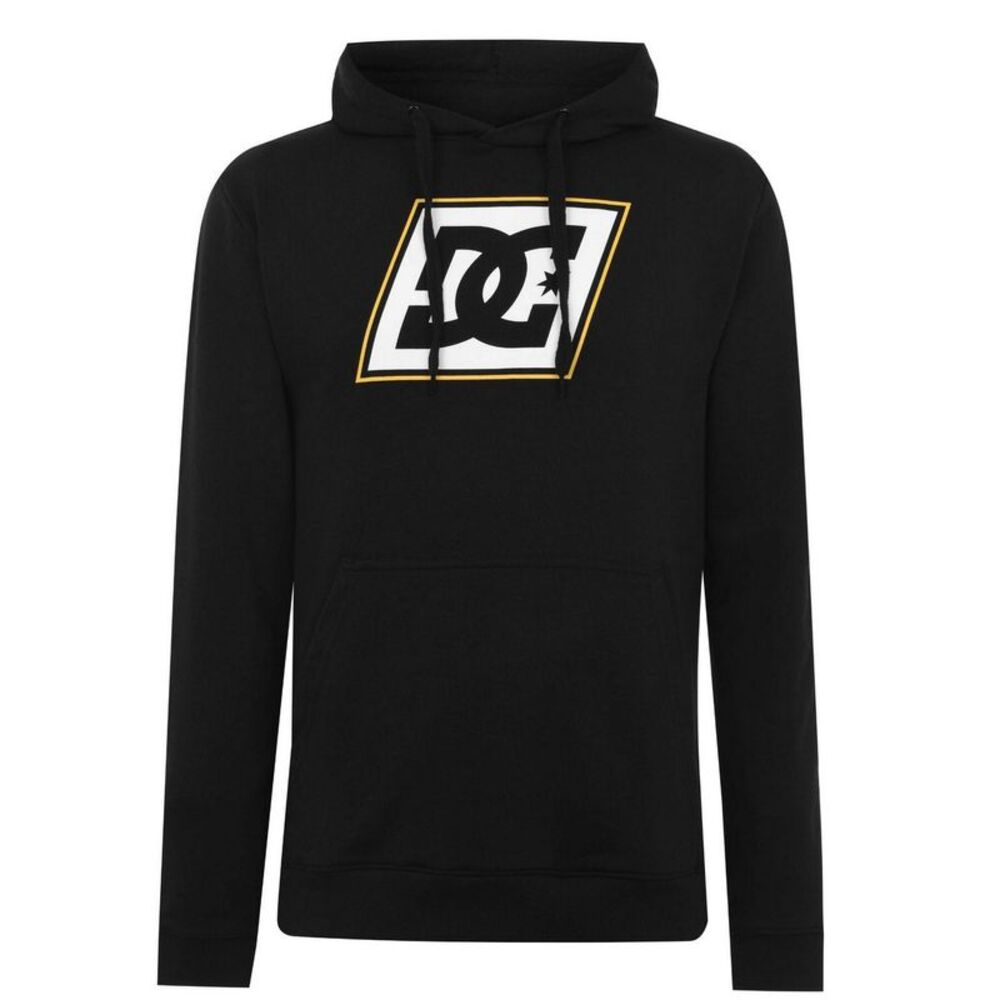 DC Mens Slant Logo Hoodie / Black